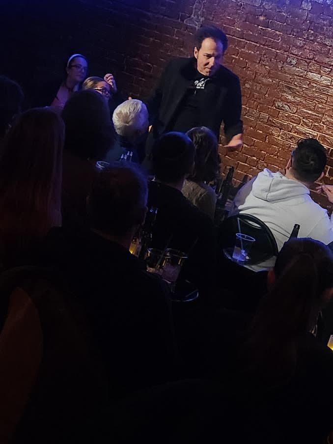 Steve Marshall on stage